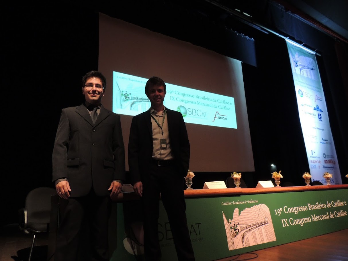 19CBCat-Prêmio em Tese em Catálise em Ouro Preto  - Orientador Prof. Dr. Leandro Martins